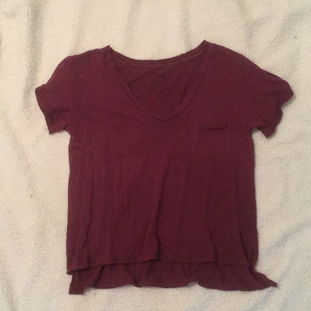 Maroon T-shirt